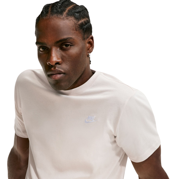 Koszulka męska Nike Club Tee kremowa AR4997 105