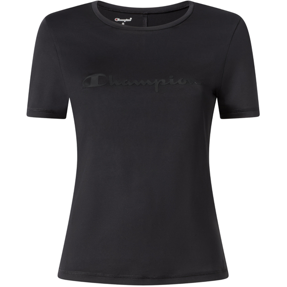 Koszulka damska Champion Crewneck T-Shirt czarna 118511 KK001