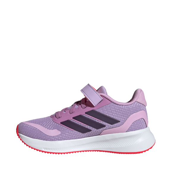 Buty dla dzieci adidas Runfalcon 5 EL fioletowe JQ5609