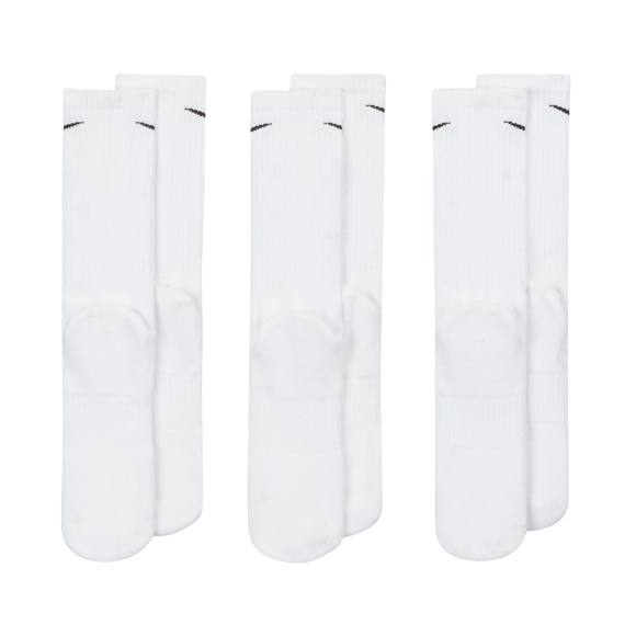 Skarpety Nike Everyday Cushioned Crew 3 pary białe SX7664 100