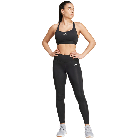 Legginsy damskie adidas Optime Essentials Stash Pocket Full-Length czarne IT2280