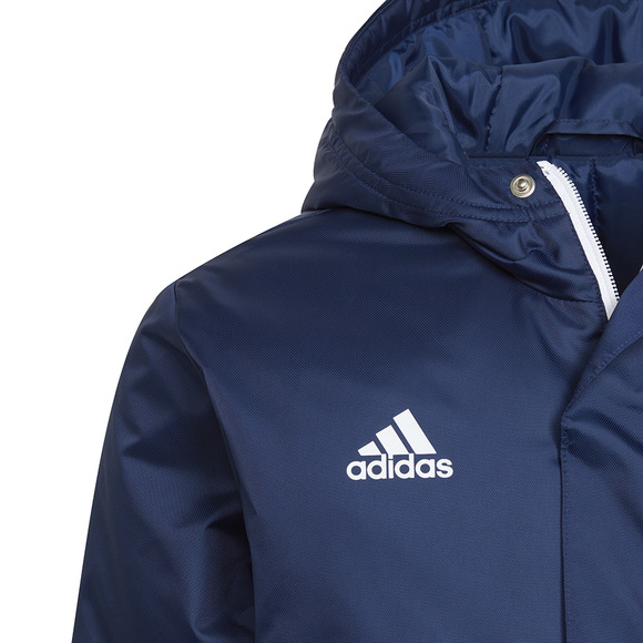 Kurtka dla dzieci adidas Entrada 22 Stadium Jacket granatowa HG6298