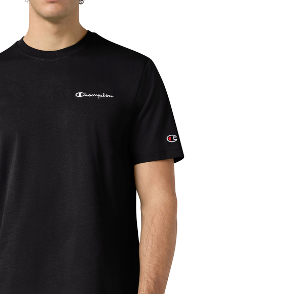 Koszulka męska Champion SS Tee czarna 221798 KK001