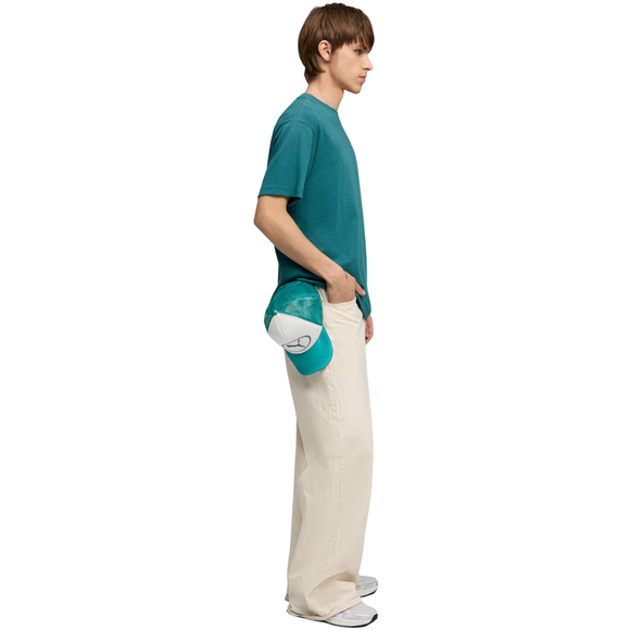 Koszulka męska Puma ESS Elevated Relaxed Tee zielona 692018 41