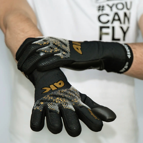 Rękawice bramkarskie 4Keepers Elite Drake NC czarne