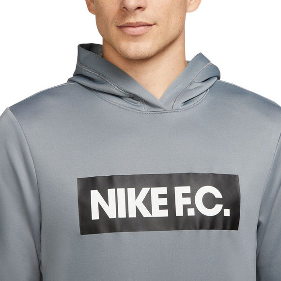 Bluza męska Nike NK DF FC Libero Hoodie szara DC9075 065