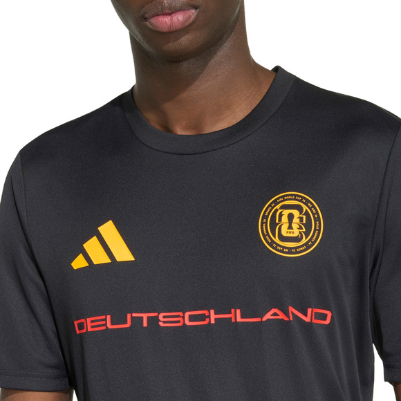 Koszulka męska adidas Germany 26 Jersey czarna KH2305