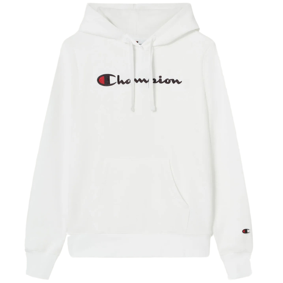 Bluza damska Champion Hooded Sweatshirt biała 118097 WW001 