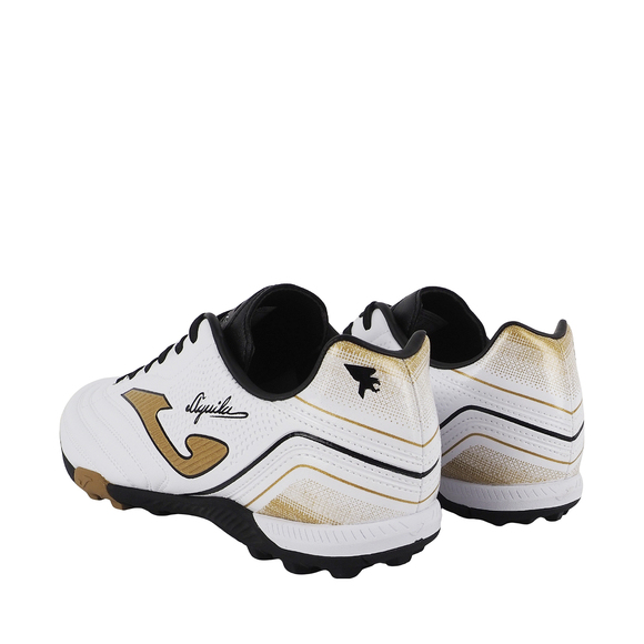 Buty piłkarskie Joma Aguila 2502 Turf biało-złote AGUW2502TF