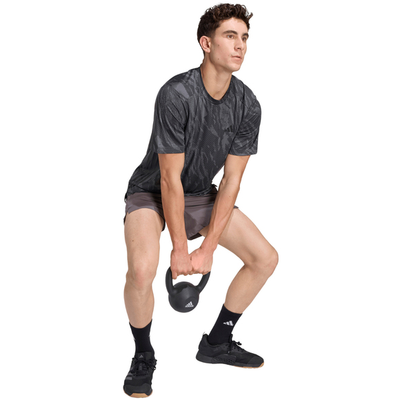 Koszulka męska adidas Cool Intensity Worout szara KQ7535