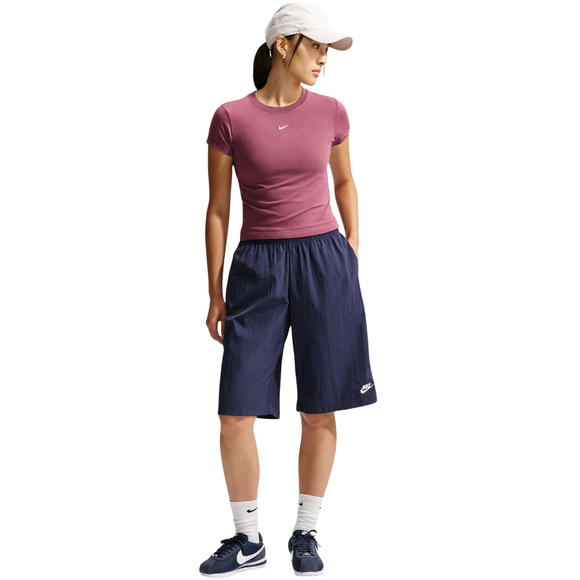 Koszulka damska Nike Sportswear Chill Knit różowa FV5508 654