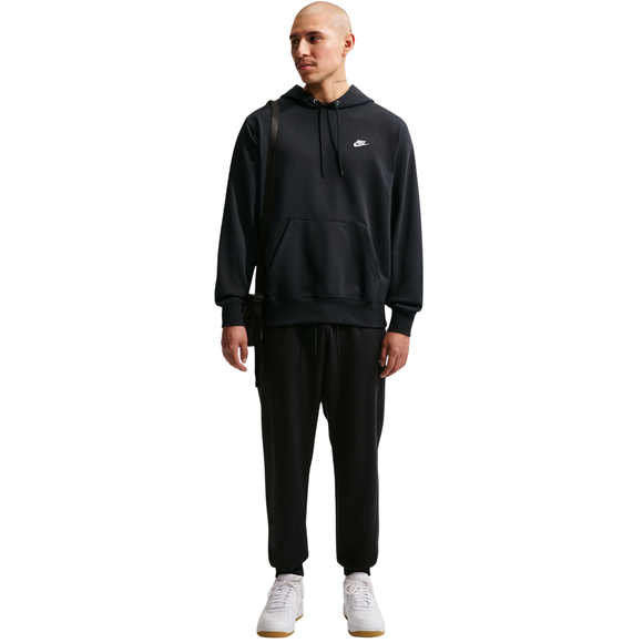 Bluza męska Nike Club FT PO Hoodie czarna FN3866 010