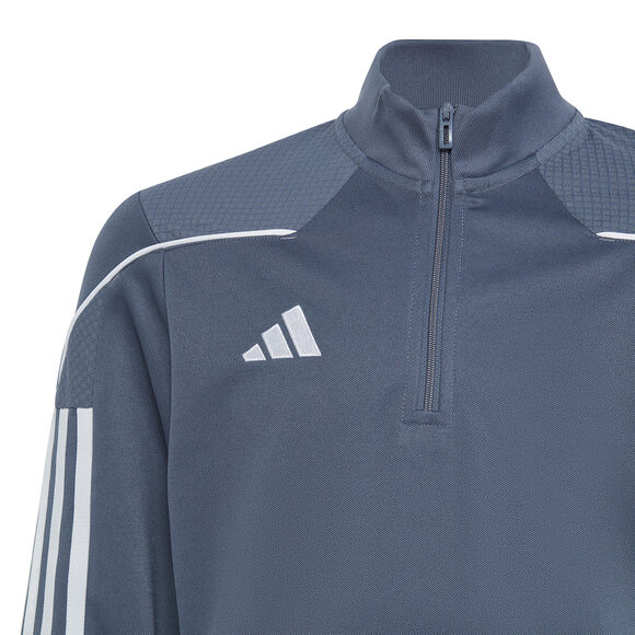 Bluza dla dzieci adidas Tiro 23 League Training Top szaro-biaa HS3491