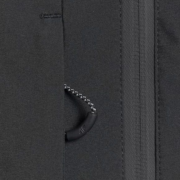 Kurtka trekkingowa męska 4F M1010 głęboka czerń 4FWAW25TTJAM1010 20S