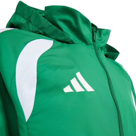 Kurtka dla dzieci adidas Tiro 26 League Windbreaker zielona KT2427