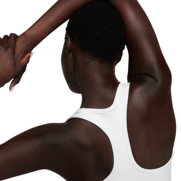 Stanik sportowy Nike Swoosh Medium Support biały DX6821 100