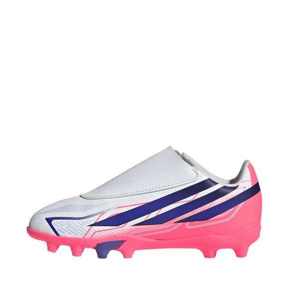 Buty piłkarskie dla dzieci adidas F50 Hyperfast Club Velcro FG/MG KK1345