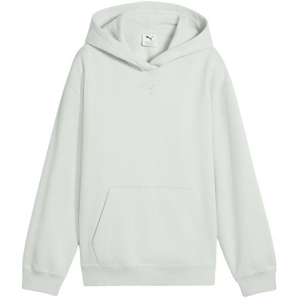 Bluza dla dzieci Puma ESS Centered Cat Logo Relaxed Hoodie miętowa 692973 29