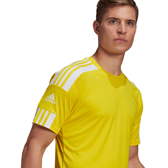 Koszulka męska adidas Squadra 21 Jersey Short Sleeve żółta GN5728