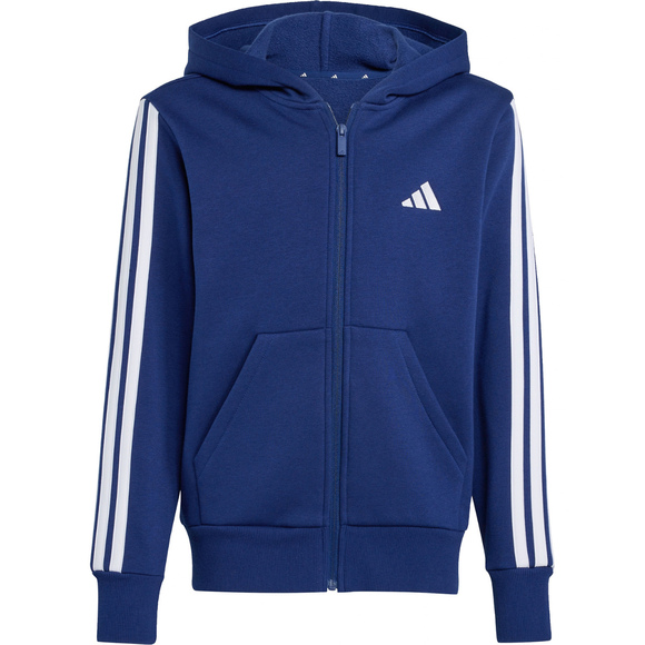 Bluza dla dzieci adidas Essentials Full-Zip granatowa JY4980