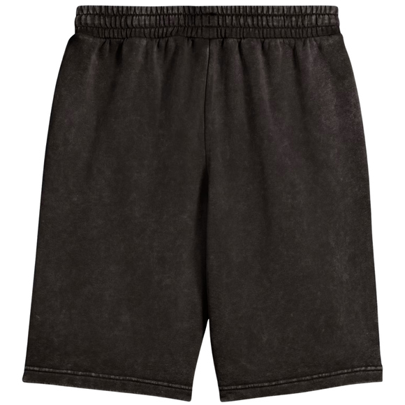 Spodenki męskie Puma Ess Elevated Relaxed Wash czarno-szare 688052 01