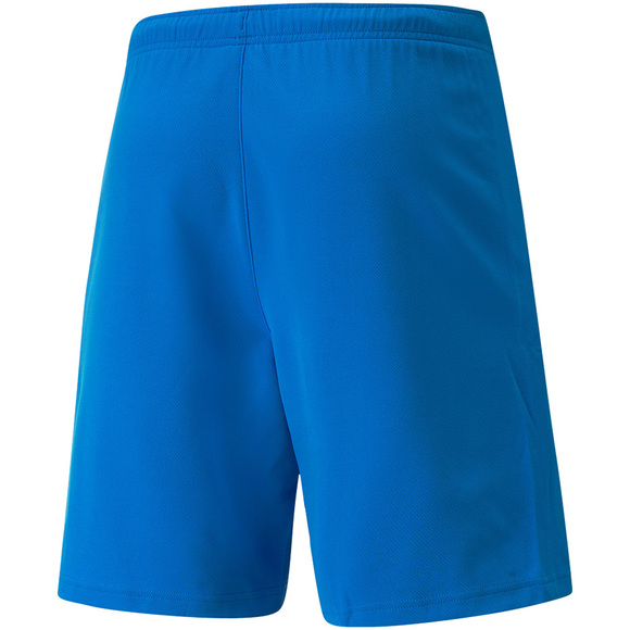 Spodenki męskie Puma teamRISE Short Electric Blue Lemo niebieskie 704942 02