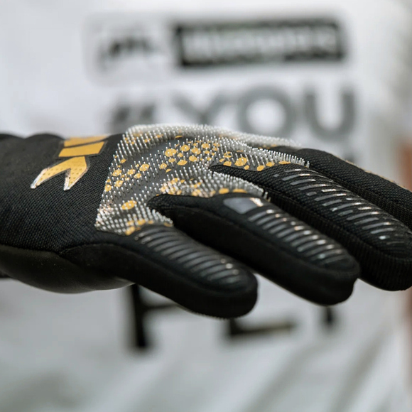 Rękawice bramkarskie 4Keepers Elite Drake NC Junior czarne