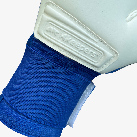 Rękawice bramkarskie 4Keepers Force V5.25 Twist HNC niebiesko-zielone 