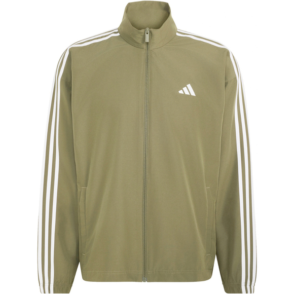 Dres męski adidas 3-Stripes Woven oliwkowy KY2300