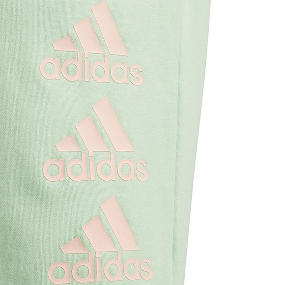 Bluza dla dzieci adidas Jg Mh Crew miętowa GE0965