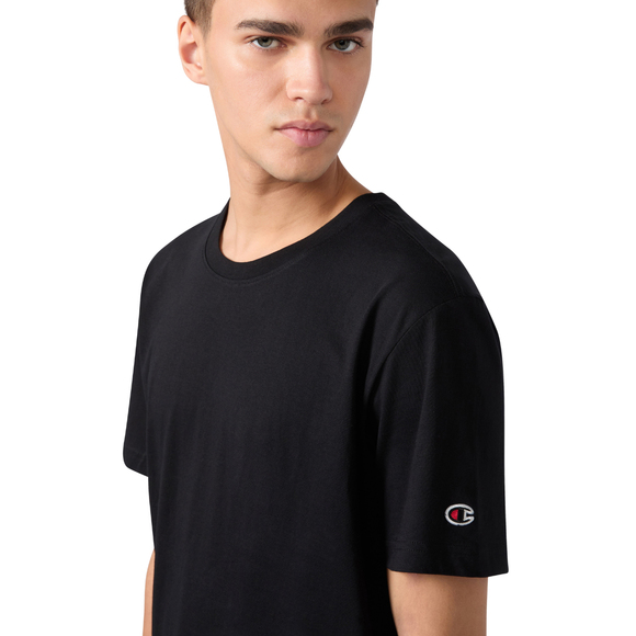 Koszulka męska Champion Short Sleeve T-shirt 2-pak czarna 220267 KK001