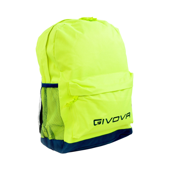 Plecak Givova Zaino Scuola żółty fluo  