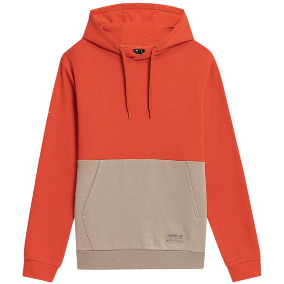 Bluza męska 4F pomarańcz neon H4Z22 BLM027 70N 