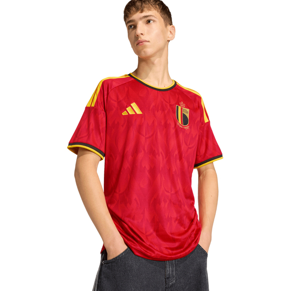 Koszulka męska adidas Belgium 26 Home Jersey czerwona JM8381
