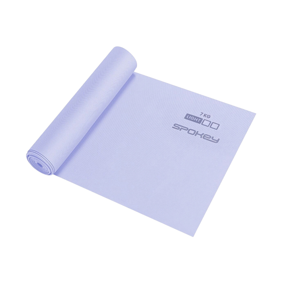 Guma treningowa Spokey Ribbon Tex light fioletowa 943096