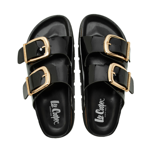 Klapki damskie Lee Cooper czarne LCW-26-35-4459LA