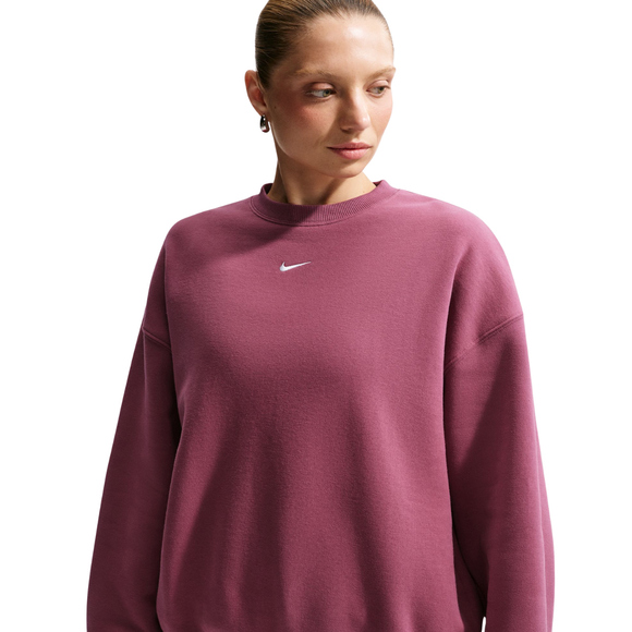Bluza damska Nike Studio Fleece różowa IM8082 654