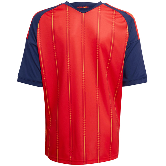 Koszulka dla dzieci adidas Spain 26 Home Jersey czerwona JZ5757