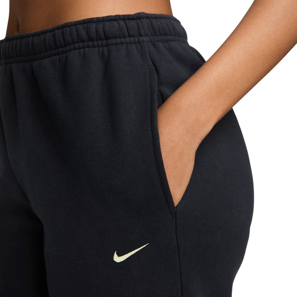 Spodnie damskie Nike Studio Fleece czarne IM8076 001