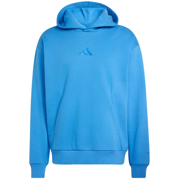 Bluza męska adidas ALL SZN Fleece Hoodie niebieska KC3182