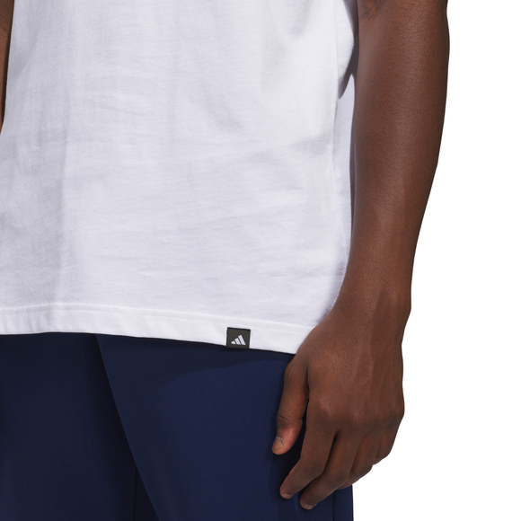 Koszulka męska adidas Sportsman Mountain Graphic biała KC9254