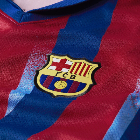 Koszulka dla dzieci Nike FC Barcelona Stadium 25/26 granatowo-czerwona FZ1307 432