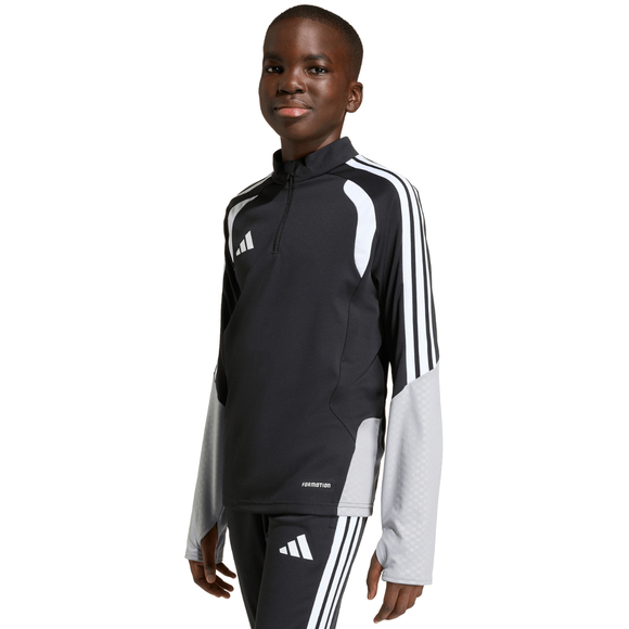 Bluza dla dzieci adidas Tiro 26 Competition Training Top czarno-szara KA7572