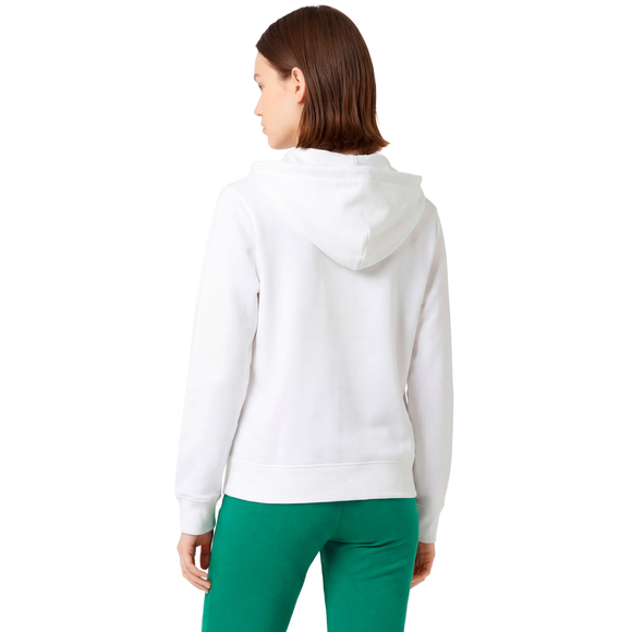 Bluza damska Champion Full Zip Hoodie Sweatshirt biała 118406 WW001