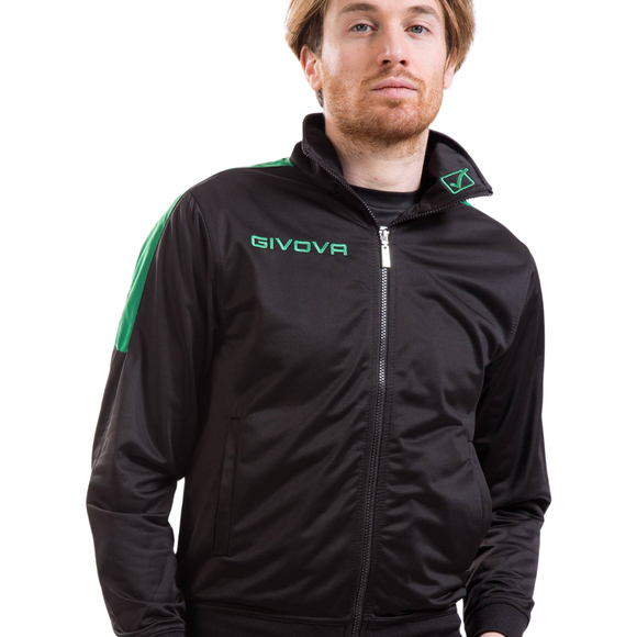 Dres Givova Tuta Revolution czarno-zielony TR033 1013