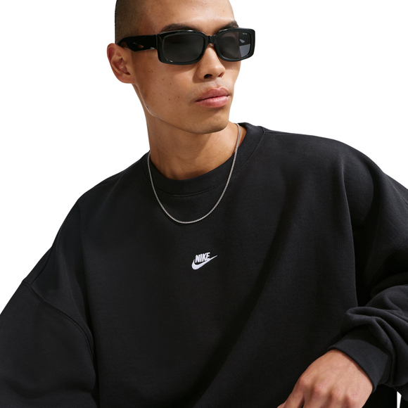 Bluza męska Nike Club FT OS Crew czarna IF0747 010