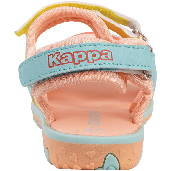 Sandały dla dzieci Kappa Kimara K morelowo-miętowe 260863K 7437