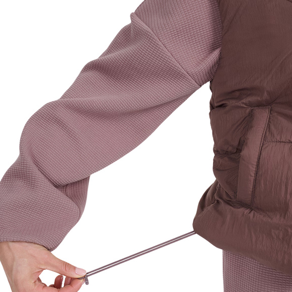 Kamizelka damska 4F F299 ciemny brązowy 4FWAW25TVJAF299 80S