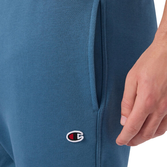 Spodnie męskie Champion Rib Cuff Pants niebieskie 220299 BS133