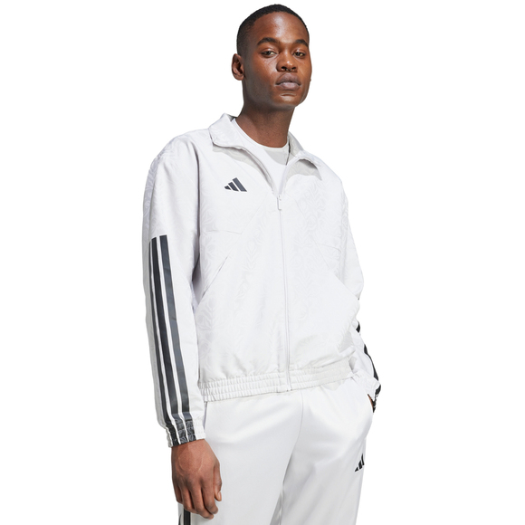 Bluza męska adidas Tiro WV TT Q3 biała JW0233